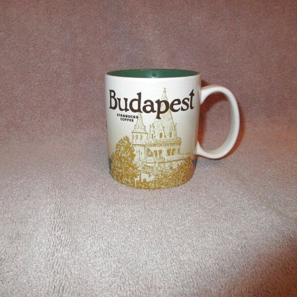 Starbucks Global Icon Series Budapest Hungary 2014 Collector Coffee Mug Cup - Picture 1 of 8